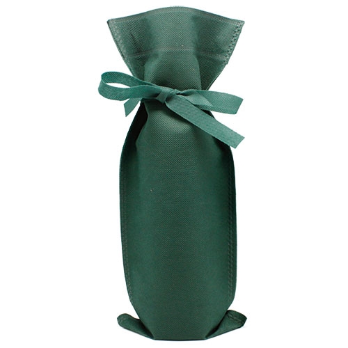 BOLSA NON WOVEN BOTELLA "MANTUA" VERDE
