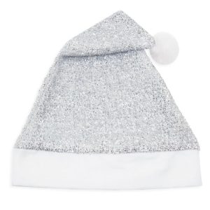 GORRO DE NAVIDAD PLATA