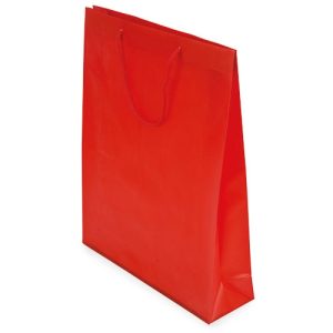 BOLSA REGALO PVC "PRESS" ROJO