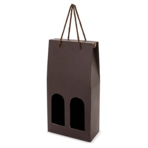 CAJA DE CARTON LUXE 2 PCS MESEGUERA MARRÓN