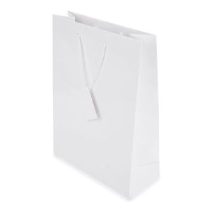 BOLSA REGALO PAPEL BLANCO NUCLEAR