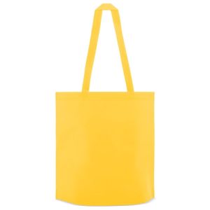 BOLSA DE ANCHO FONDO "SHOP" AMARILLO
