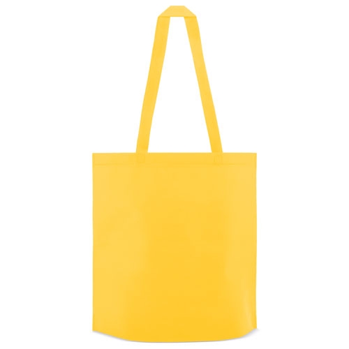 BOLSA DE ANCHO FONDO "SHOP" AMARILLO