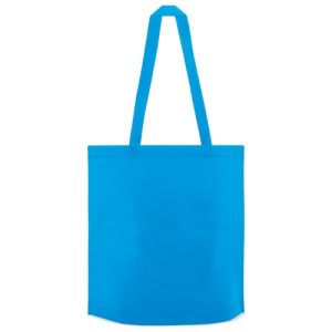 BOLSA DE ANCHO FONDO "SHOP" AZUL
