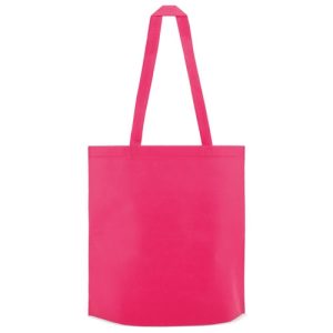 BOLSA DE ANCHO FONDO "SHOP" FUCSIA