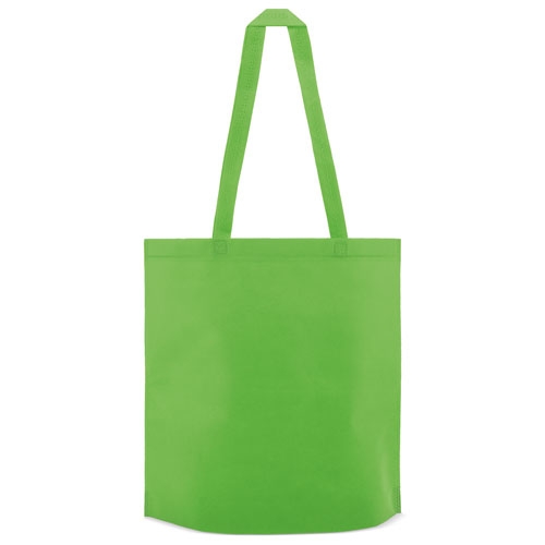 BOLSA DE ANCHO FONDO "SHOP" PISTACHO