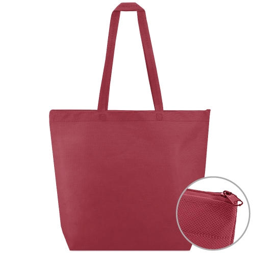 BOLSA NON WOVEN "RUTH" BURDEOS