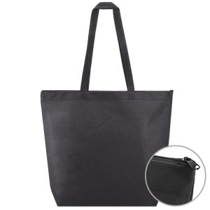 BOLSA NON WOVEN "RUTH" NEGRO