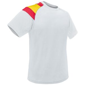 CAMISETA BANDERA DRY & FRESH "GALDANA" BLANCO S