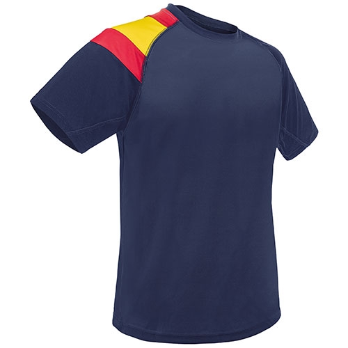 CAMISETA BANDERA DRY & FRESH "GALDANA" MARINO M