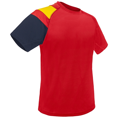 CAMISETA BANDERA DRY & FRESH "GALDANA" ROJO XL