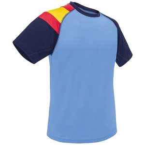 CAMISETA BANDERA D&F "ANDORRA" AZUL/ROYAL M