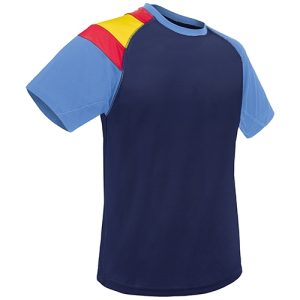 CAMISETA BANDERA D&F "ANDORRA" ROYAL XXL