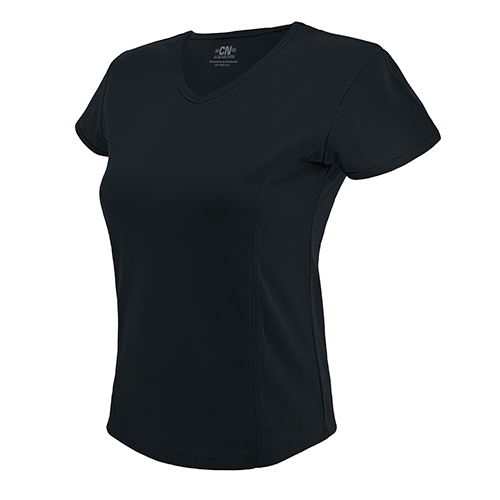 CAMISETA MUJER DRY&FRESH "BAYGOR" NEGRO L