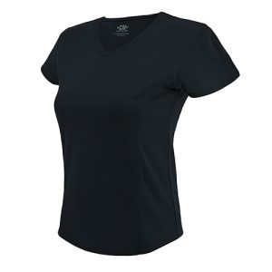 CAMISETA MUJER DRY&FRESH "BAYGOR" NEGRO S