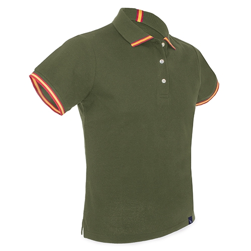 POLO BANDERA CABALLERO "PATRIOS" ESPAÑA VERDE L