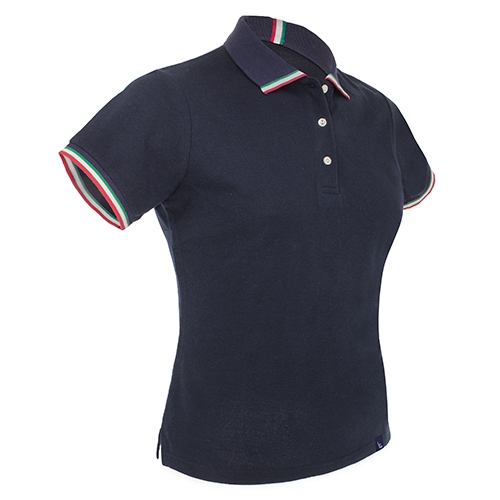 POLO BANDERA SEÑORA "PATRIOS" ITALIA MARINO L