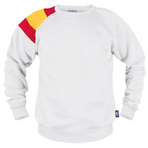SUDADERA "NACIÓN" BLANCO XL
