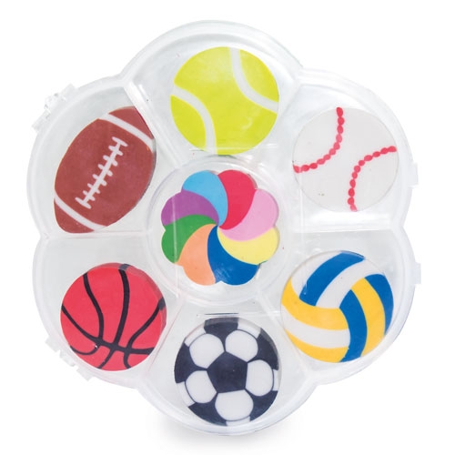 SET DE GOMAS "SPORT BALL"