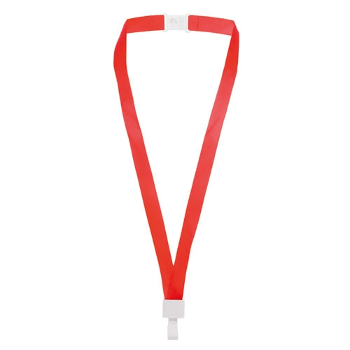 LANYARD OFFICE "SECURITY" ROJO