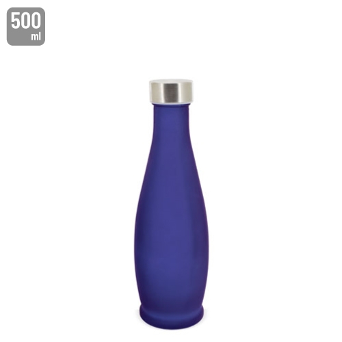 BOTELLA ESMERILADA 500ML "AQUA SANA" ROYAL