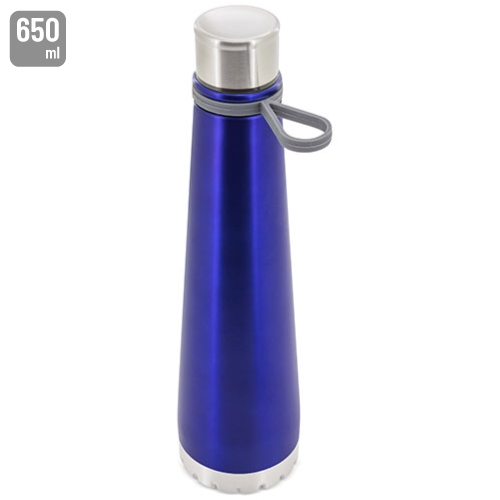 BOTELLA ACERO "DISEN" AZUL