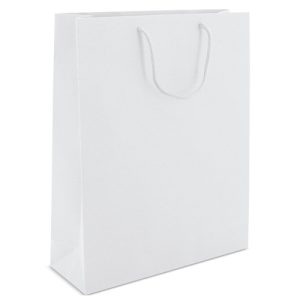 BOLSA DE CARTONCILLO ASA LOOPSE "ALEXIA" BLANCO
