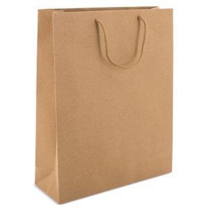 BOLSA DE CARTONCILLO  ASA LOOPSE "ALEXIA" PIEDRA