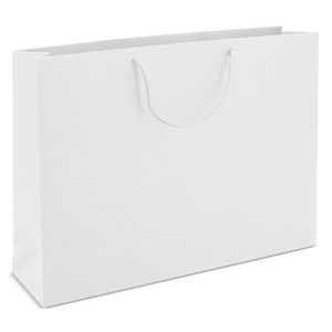 BOLSA DE CARTONCILLO ASA LOOPSE "KARINA" BLANCO