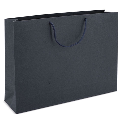 BOLSA DE CARTONCILLO  ASA LOOPSE "KARINA" MARINO
