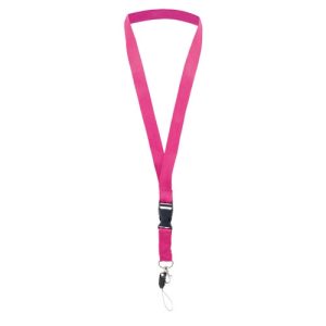 LANYARD DOBLE FUCSIA