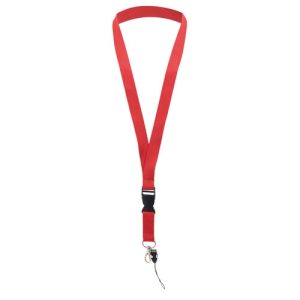 LANYARD DOBLE ROJO
