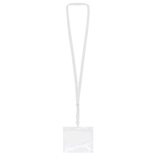 LANYARD CON ACREDITACION BLANCO