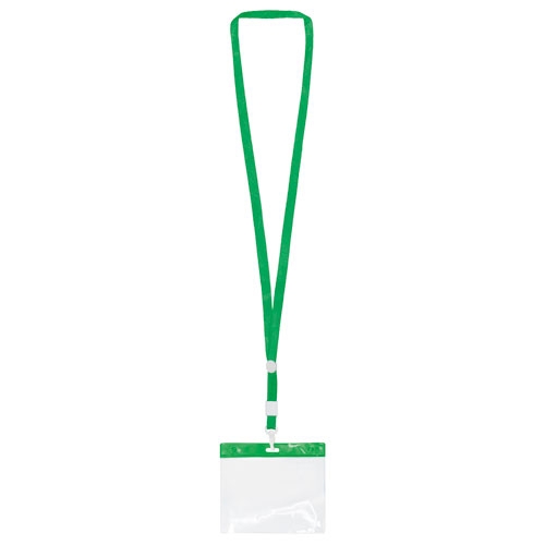 LANYARD CON ACREDITACION VERDE