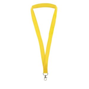LANYARD METALICO "LITUAN" AMARILLO