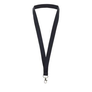 LANYARD METALICO "LITUAN" NEGRO
