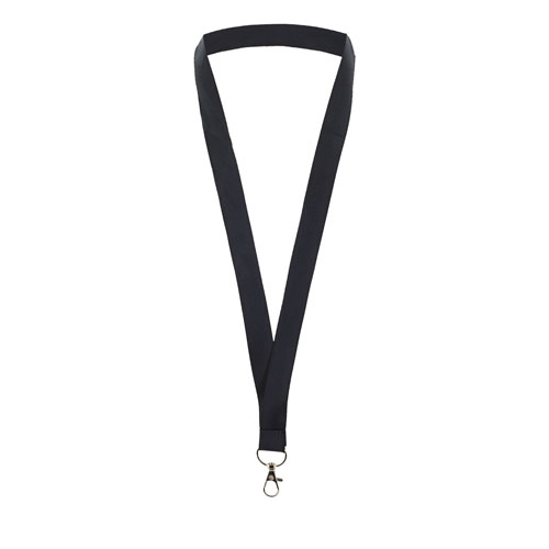 LANYARD METALICO "LITUAN" NEGRO