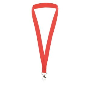 LANYARD METALICO "LITUAN" ROJO