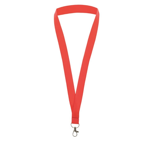 LANYARD METALICO "LITUAN" ROJO