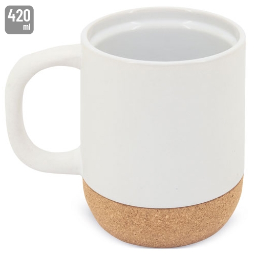 TAZA CERAMICA SOFF BLANCO