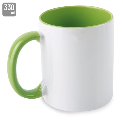 TAZA SUBLIMACION "CARTAGENA" VERDE