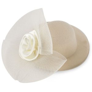 TOCADO MEDIO LOURDES BEIGE