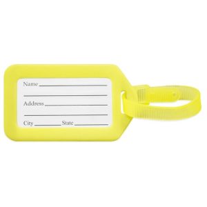 IDENTIFICADOR DE MALETAS "PINKI" AMARILLO