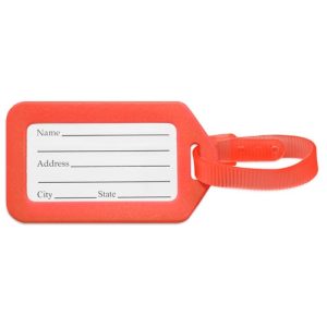 IDENTIFICADOR DE MALETAS "PINKI" ROJO