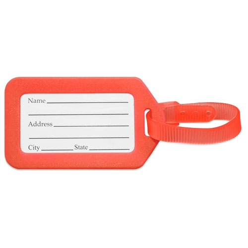 IDENTIFICADOR DE MALETAS "PINKI" ROJO