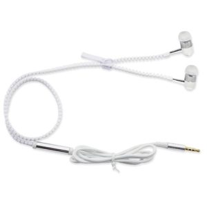 AURICULARES CREMALLERA "SANY" BLANCO