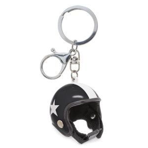 LLAVERO CASCO "CLASSIC" NEGRO