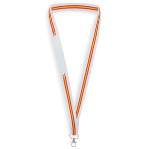 LANYARD "NATIONAL" BLANCO