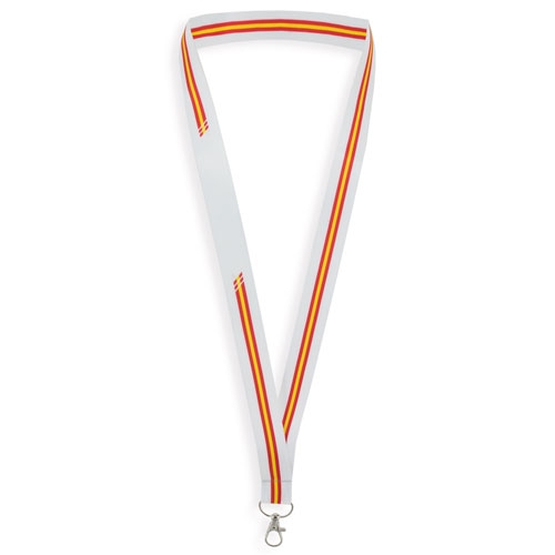 LANYARD "NATIONAL" BLANCO