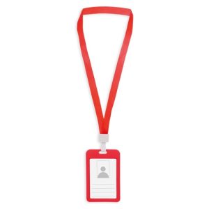 LANYARD CONTROL ROJO